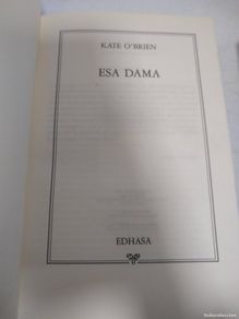 books: Esa dama - O'Brien, Kate